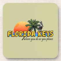Florida Keys cork coasters