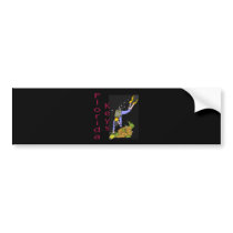 Florida Keys Diver w/ Turtle Bumper Sticker