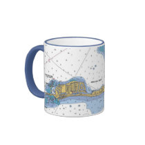 Florida Keys, Matecumbe Key Nautical Chart Mug