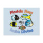 Florida Keys Scuba Diving Postcard