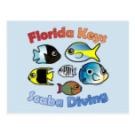 Florida Keys Scuba Diving Postcards