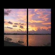 Florida-Keys Sunset canvas prints