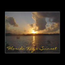 Florida Keys Sunset postcards