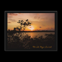 Florida Keys Sunset postcards