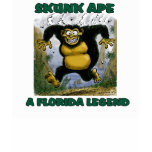 Florida Legends: Skunk Ape t-shirts