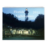 Florida Lighthouses 2011 Wall Calendar