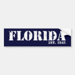 Florida Logo Bumper Sticker
