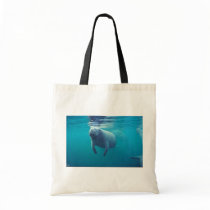 Florida Manatee Tote Bag
