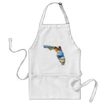 FLORIDA PICTURE DESIGN aprons by Freedom_T FLORIDA PICTURE DESIGN aprons