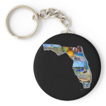 FLORIDA PICTURE DESIGN KEY CHAINS
