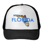 FLORIDA PICTURE DESIGN TRUCKER HAT