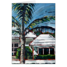 Florida, Poolside Greeting Cards