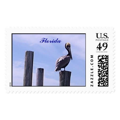 Florida postage stamp Zazzle