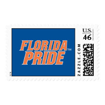 Florida Pride - Orange & White Stamp