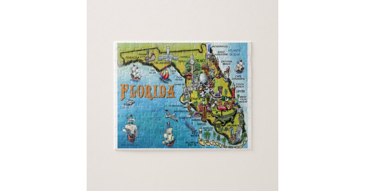 Florida Puzzle | Zazzle