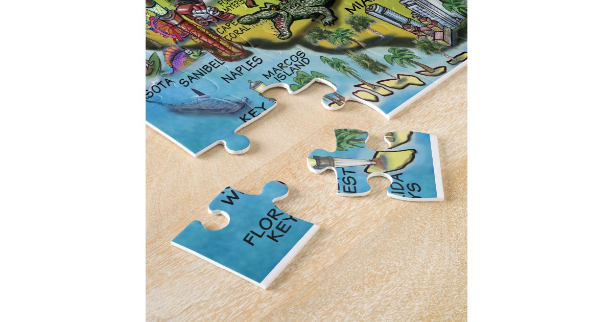 Florida Puzzle Zazzle