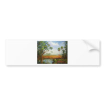 Florida Ranch Painting Bumper Sticker
