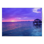 Florida River Sunset Greeting Card