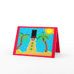 Florida Sandman Greeting Card
