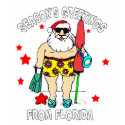 FLORIDA SEASON'S GREETINGS t-shirts