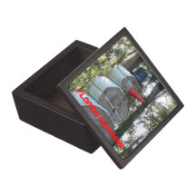 Florida Snowman Gift Box Premium Jewelry Box