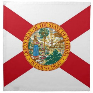 Florida State Flag American MoJo Napkin