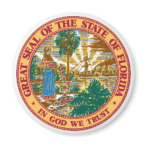 Florida State Seal magnets by lean2left Florida State Seal magnets