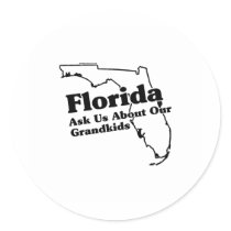 Florida State Slogan stickers by republicofstates Florida State Slogan stickers