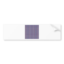 Florida State Tartan Bumper Sticker