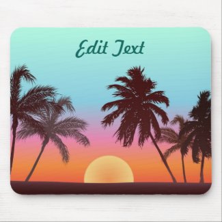 Florida Sunset Mouse Pad