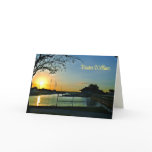 Florida Sunset Pastor Appreciation cards