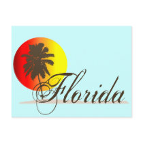 Florida Sunset Postcard
