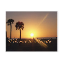 Florida Sunset Post Card