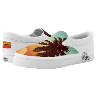 Florida Sunset Printed Shoes