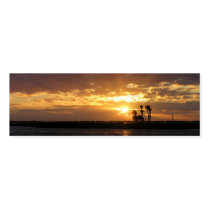 Florida Sunset Skinny Business Card/Mini Bookmark business cards