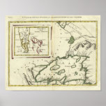Florida, Superior Lakes, Bahamas Poster
