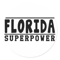Florida Superpower Designs Stickers