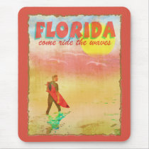 Florida Surfer mousepads