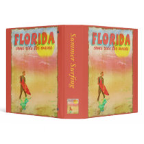 Florida Surfer Scrapbook Binder