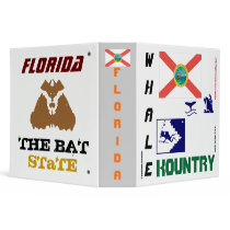 FLORIDA: The Bat STaTE/ Whale Kountry Binders