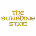 FLORIDA THE SUNSHINE STATE embroidered shirts