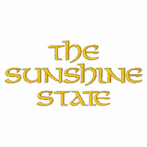 FLORIDA THE SUNSHINE STATE embroidered shirts