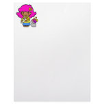 Florist Girl 2 Letterhead Design