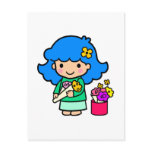 Florist Girl Postcards