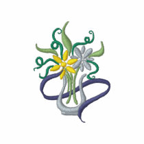 Florist Logo embroidered shirts
