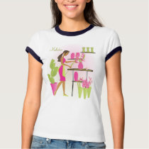 Florist-Pink t-shirts by trennea Florist-Pink t-shirts