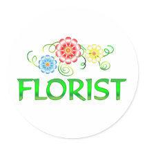 Florist stickers