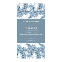 Florists, gardeners, spa's - blue orchids template photo cards