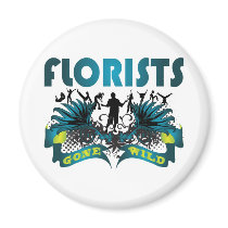 Florists Gone Wild magnets