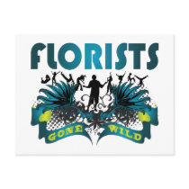 Florists Gone Wild postcards